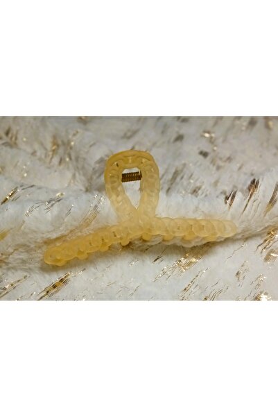 Lissa Aksesuar Yellow Latch Buckle with Ring Detail with Appearance