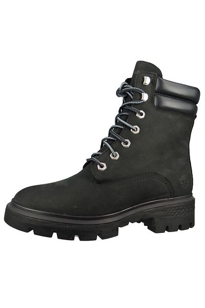 Timberland Damen Sportliche Stiefel Winterschuhe Cortina Valley WP CA5NBY TB0A5NBY015 Schwarz Black Nubuck Lede