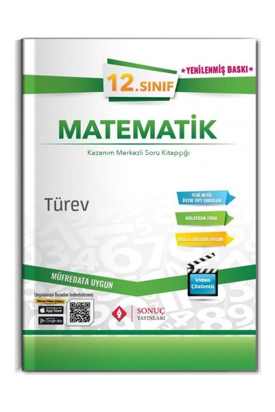 Anka Yayınları Sonuç Yayınları 12.Sınıf Matematik Dönüşümler Limit Süreklilik Fasikülü