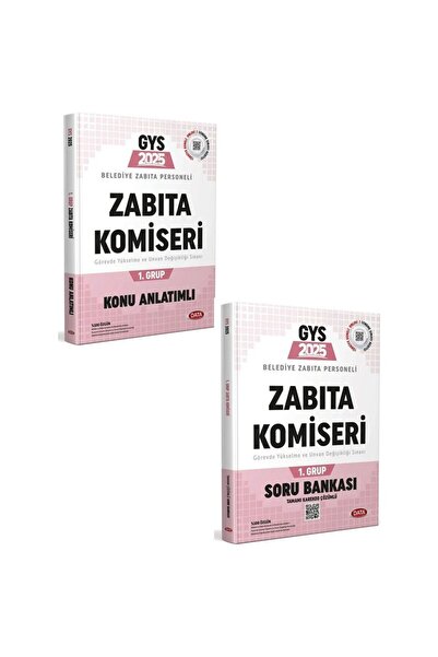Anka Yayınları Data Yayınları 2025 Gys Belediye Zabıta Personeli Zabıta Komis...