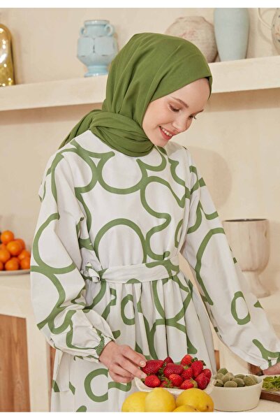 Fresh شال فوال قطني رقيق ليموني