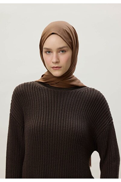 Freshscarfs Sütlü Kahve İnce Pamuk Vual Şal