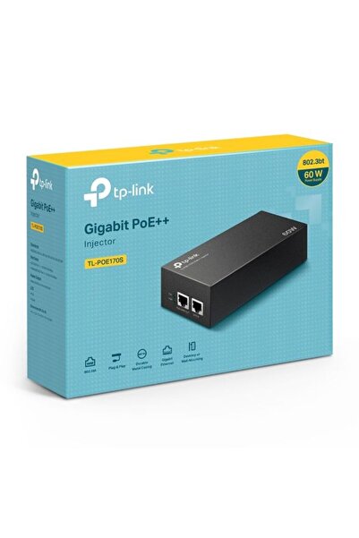 TP-LINK Omada RR TL-POE170S PoE++ gigabit injector adaptör