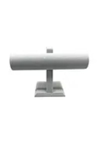 MeGass Dekor Domestic Production Suede Fabric Grey Color Watch - Bracelet Display Stand