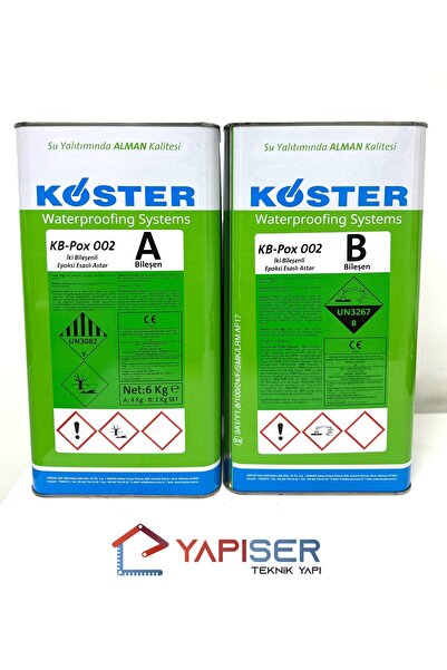 Köster Kb Pox 002 / 6 Kg Epoksi Esaslı Poliüretan Astarı