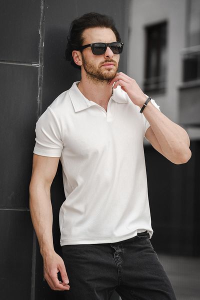 Oksit Tricou Bărbați Ht Peha Slim Fit Autoban Fabric Apache Guler