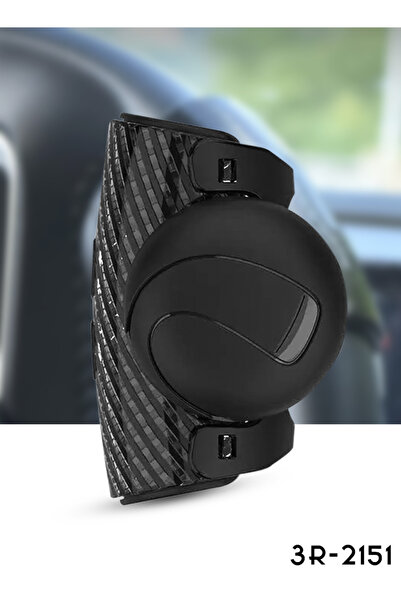 3R مقبض عجلة قيادة دوار صغير للجسم مزود بمقبض ABS وسيليكون