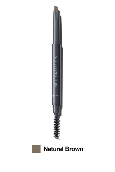 THE SAEM Doğal Görünüm Sunan Açılı Kaş Kalemi - Saemmul Artlook Eyebrow - Nat...
