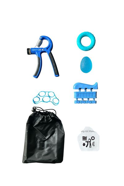CKSpor 5 bucăți de mână, încheietura mâinii, de întărire a degetelor, instrumente de exercițiu, braț, încheietura mâinii, set de dezvoltare a degetelor CKS-108S