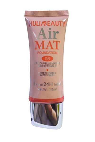HULIABEAUTY كريم أساس إير مات يدوم لمدة 24 ساعة، 30 مل 06 جولدن صن