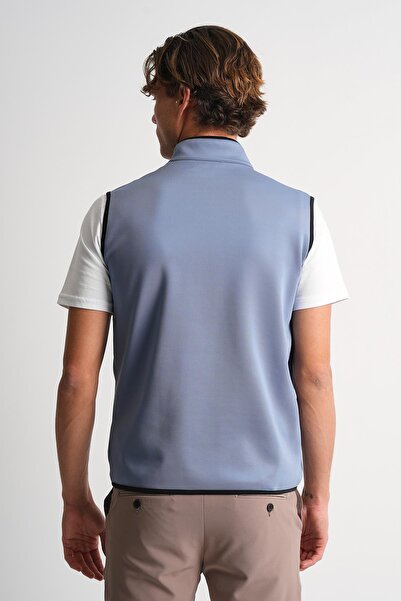 ALEXANDERGARDI Жилетка з високим коміром, блискавкою та кишенями з боків