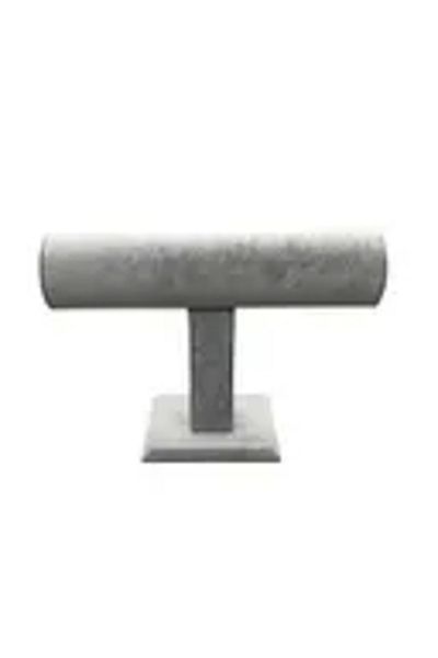 Aydın Decor New Sertex Fabric Single Gray Bracelet-Watch Stand (Light Decor)