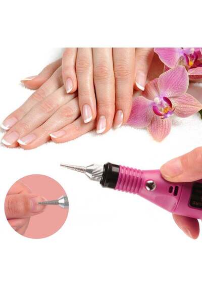 Yelajoy Manicure Tool, Portable, With 6 Drills And Sanding Band For Trimming ...