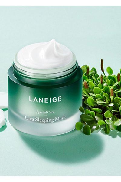 Laneige Masca hidratanta de noapte Cica Sleeping Mask Mini, 10ml