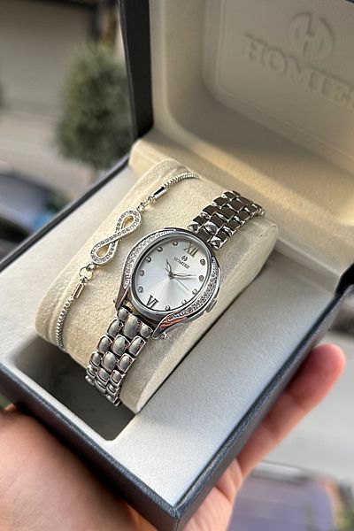 Homies Women's Wristwatch - 2 Years Warranty Gift Bracelet and Bracelet
