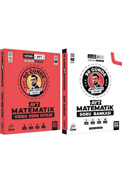 Anka Yayınları Mert Hoca Yayınları 2025 90 Günde Ayt Matematik Kampı Video De...