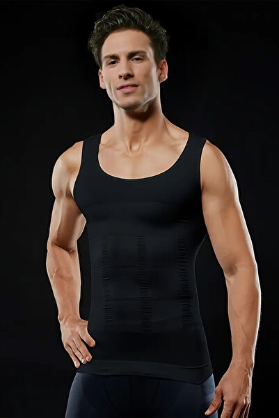 ALEXANDER HUD Men's Athlete Corset Waist Chest Belly Tightener Firming Shaper Slimming Upright Posture Athlete