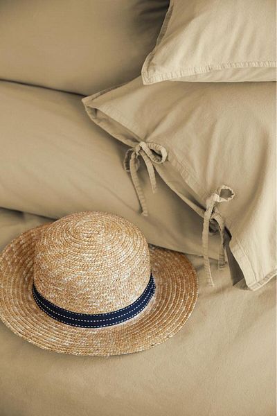 İssimo Home Σετ Παπλωματοθήκη Savanna Beige 100% βαμβακερή ποπλίνα διπλή