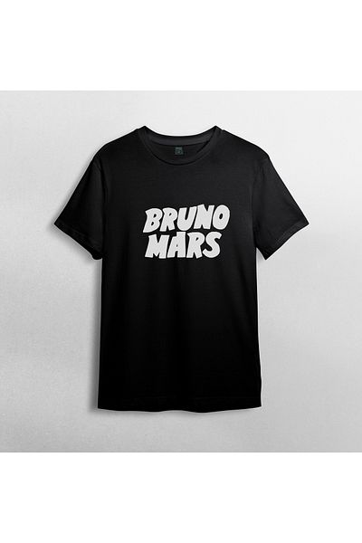 Pixxa Μπλουζάκι Bruno Mars Unisex 100% Cotton Crew Neck Μοντέλο 1