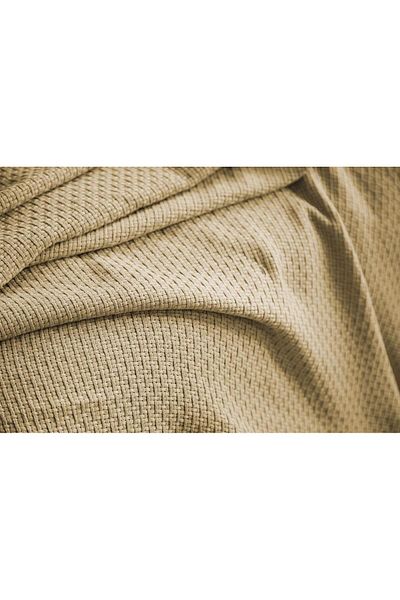İssimo Home Berga Μπεζ Διπλό Βαμβακερό Πικέ 220x240cm