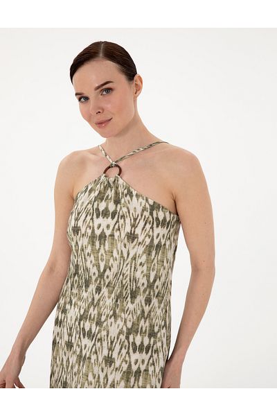 Pierre Cardin Khaki Regular Fit Woven Dress 50301072 -Vr027