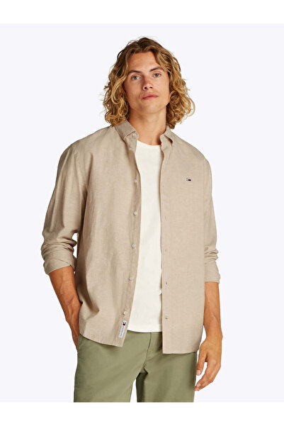 Tommy Hilfiger TJM REG LINEN BLEND LS SHIRT EXT
