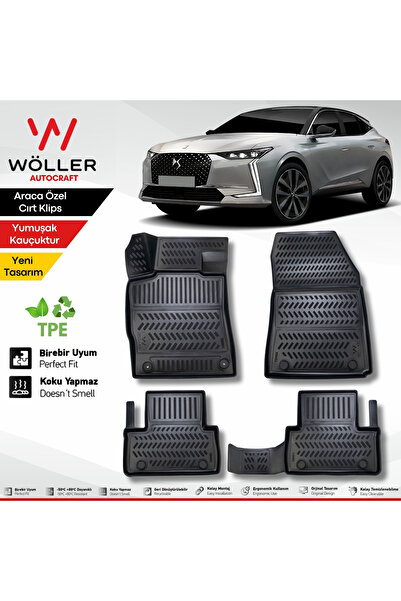 wöller Ds4 Paspas 2022 Sonrası 3d Havuzlu Paspas