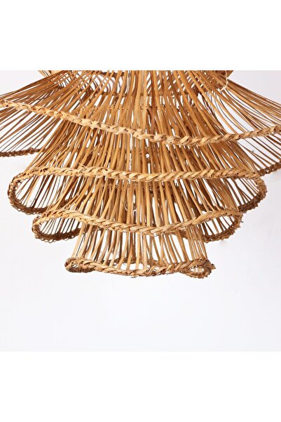 Mylamp Luna Rattan Avize 65x70 cm