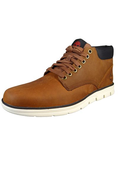 Timberland Herren Sportliche Halbschuhe Bradstreet Chukka TB0A13EE214 Braun Medium Brown Leder mit Außensohle
