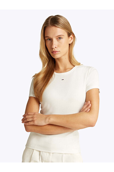 Tommy Hilfiger Kadın TJW Essential Rib Örgü 2'li T-shirt