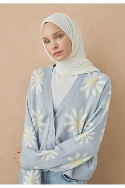 Fresh COMBED SHWAL BROKEN WHITE