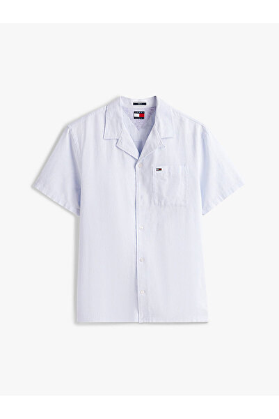 Tommy Hilfiger TJM LINEN BLEND CAMP SS EXT