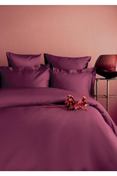 İssimo Home SIMPLY CHERYY ROT PAMUK SATEN ÇİFT KİŞİLİK NEVRESİM TAKIMI