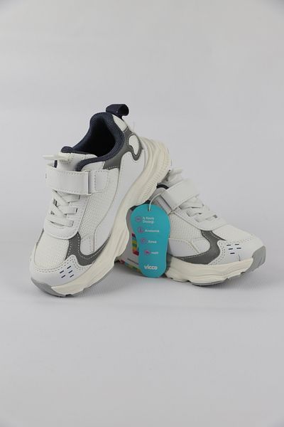 Vicco Number 26-35 Vicco Tag Sports Shoes - White