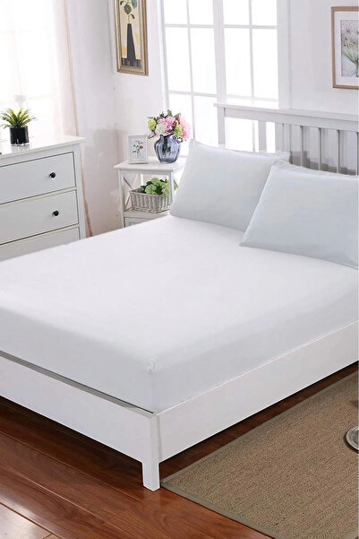 miruza ev tekstil شرشف مزدوج مطاطي مقاس 160×200 متوافق مع أسرّة بارتفاع 30 سم