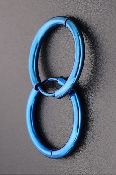 Takı Dükkanı Men's and Women's Unisex Steel Rings 2 Pieces