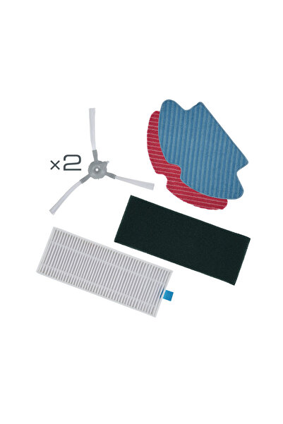 TEFAL طقم صيانة المكنسة الكهربائية الروبوتية X-Plorer Serie 75 ومجموعة فلتر الفرشاة الجانبية