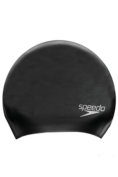 SPEEDO Solid Color Swimming Pool and Sea Cap