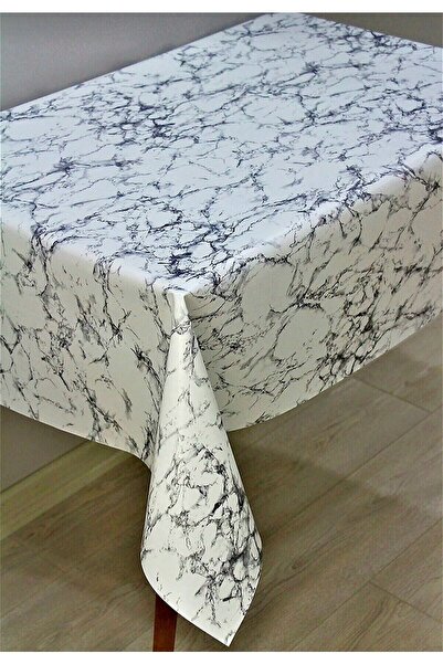 EFEMHOME Imported PVC Round-Rectangular Table Cloth Oilcloth Erasable, Stain ...