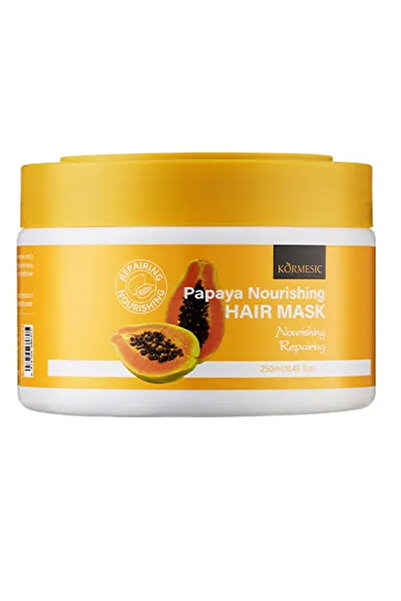Kormesic قناع البابايا لترطيب واصلاح الشعر 250 مل