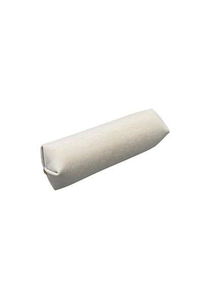 MeGass Dekor Domestic Production Suede Fabric Gray Color 20 cm Roll Jewelry Pillow