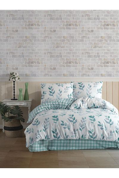 HOME DESIGN Foglia Single Duvet Cover Set