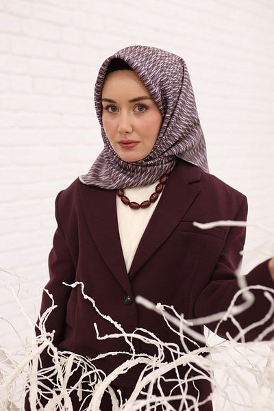 Silk Home Twill Μεταξωτό Κασκόλ 11454-20