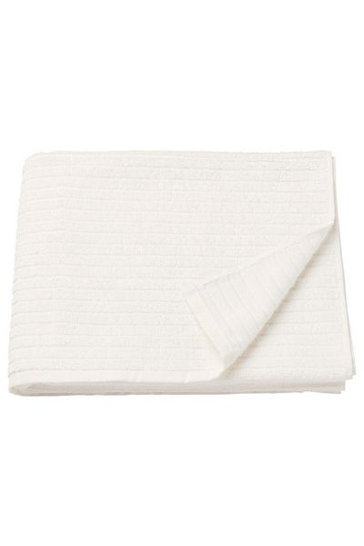 IKEA IKEA VÅGSJÖN White Bath Towel 70x140 cm – 100% Cotton, Soft & Absorbent, 400 g/m²
