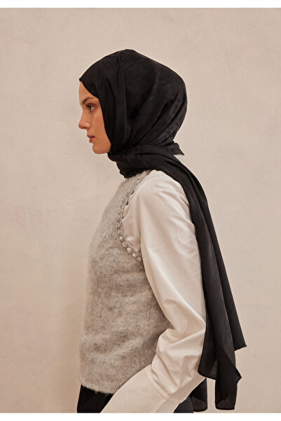 Fresh PUMPY JACQUARD SHAL BLACK