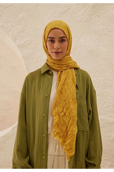 Fresh Voile Crash Shawl Sunflower - Stylish and Convenient