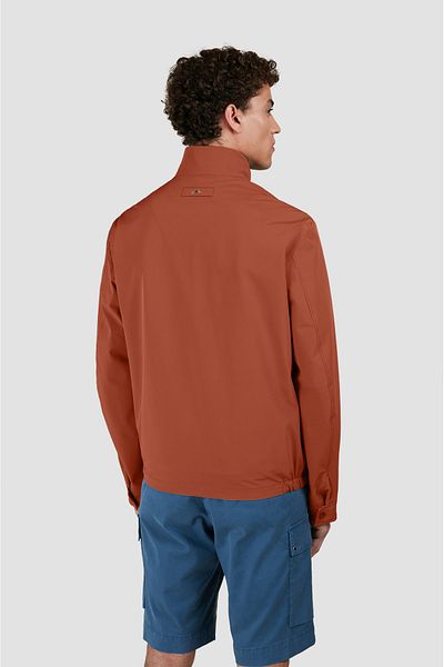 PAUL&SHARK Men's Regular Fit Zippered Stand Collar Long Sleeve Red Jacket 25412000 -972