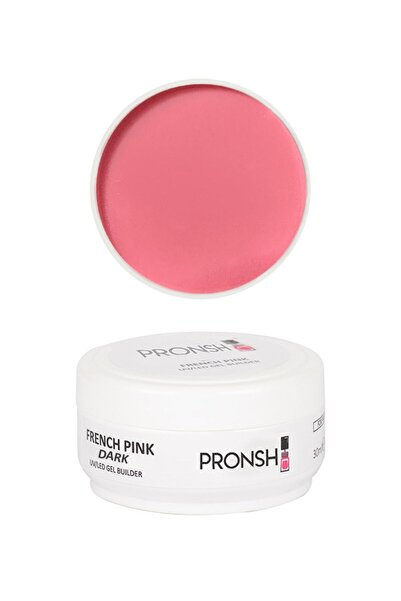 Pronsh Builder Jel 30ml French Pink Dark Protez Tırnak Jeli , Protez Nail Shop