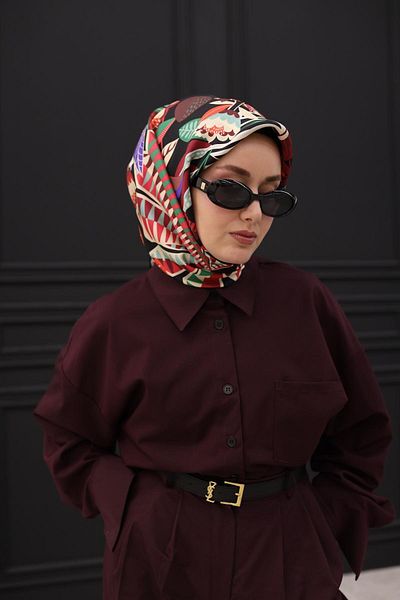 Silk Home Μεταξωτό κασκόλ Twill 11461-08
