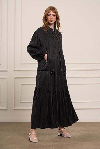 FTZ WOMEN Kadın Cupra Elbiseli Takım Siyah 31067